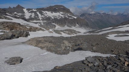 Sul ghiacciaio del Rocciamelone