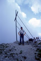 io in vetta al Monte Forato (15-5-2000)