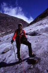 io sul Glacier de Baounet a quota 3180 m. (5-9-2004)
