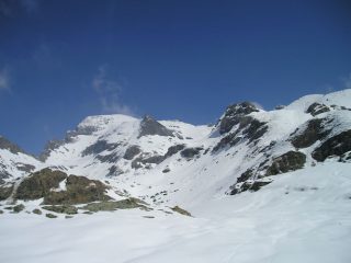 Monte Roisetta visto da quota 2.400