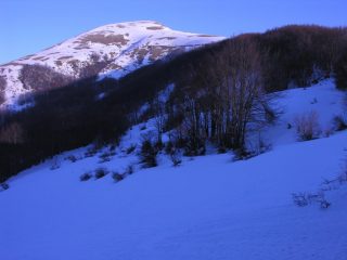 spunta la prima meta : il Monte Carmo (5-2-2006)