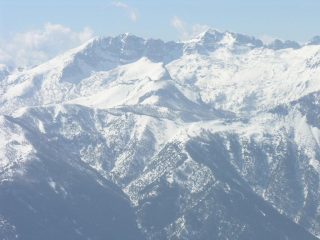 panorami dalla cima : il Monte Bego (12-3-2006)