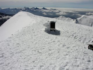 la vetta dell'Alpe di Succiso (26-3-2006)