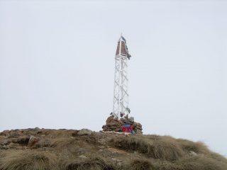 La cima della Punta Verzel