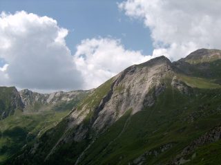La Punta della Borra vista dai pressi dell'Alpe La Reale