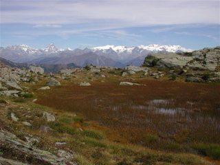Cervino e Monte Rosa dal Lac Couvert