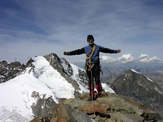 Stelvio in vetta al Monte Bellavista m. 3922 (10-9-2006)