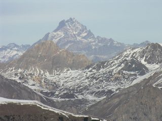 panorami dalla cima : Rocca la Meja e Monviso (21-1-2007)