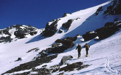 in direzione del Glacier du Ferrand