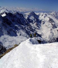 ultimi metri in cresta sulla Jungfrau