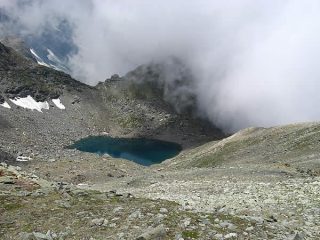 Il Lago Crotas dalla Quara di Bellacomba