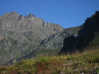 Il Monte Orsiera con la cresta Dumontel