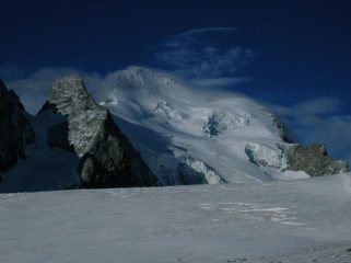 la Barre e il Dome de Neige dal Glacier Blanc