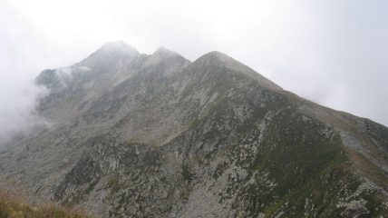 Punta Prafourà e Punta di Verzel dalla cima del Monte Cavallo
