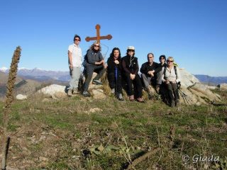 Foto di gruppo sul Monte Moro