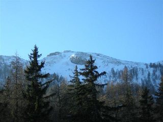Monte Corquet dal posteggio di Druges alta