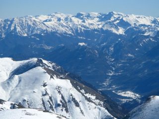 panorami dalla cima : le Alpi Liguri (2-3-2008)