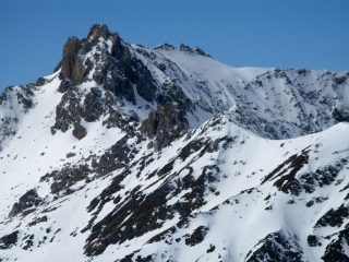 panorami osservati dalla cima del Monte Pelvo : Becco Grande m. 2775 (25-3-2008)