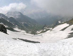 Col di Fonteinte (hiver) versante italiano