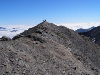 La cima del Monte Appenna
