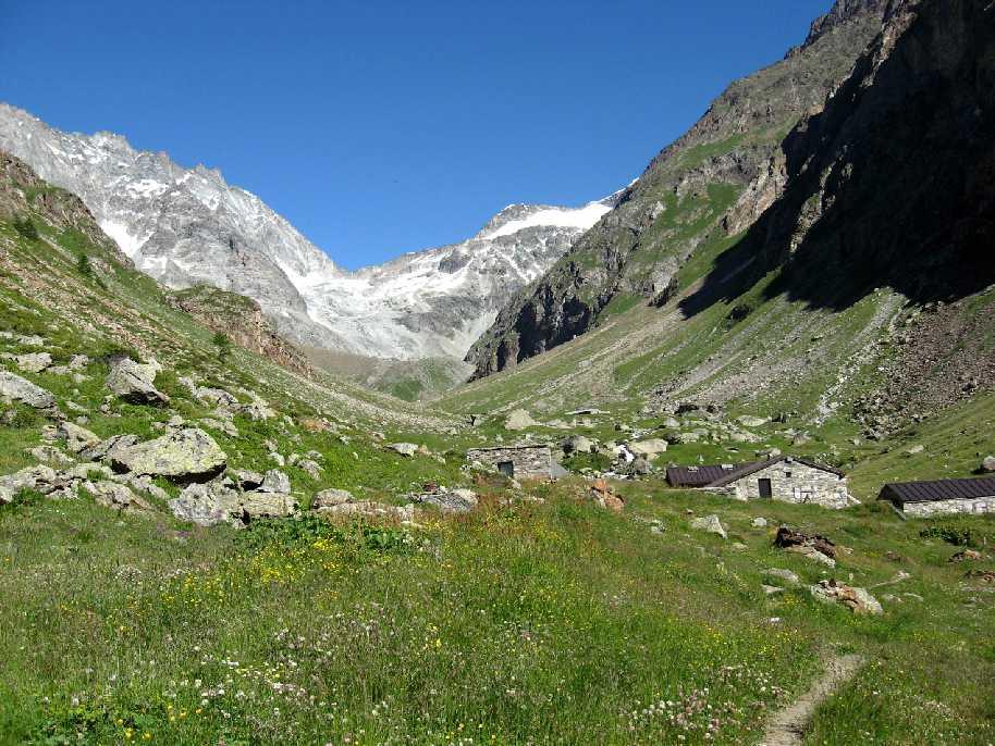 La Comba d'Orene e l'omonimo Alpe