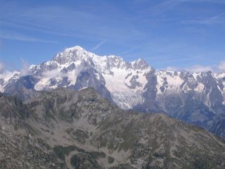 Il Monte Bianco dal Col de la Crosatie