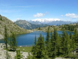 Lago Bianco e Monte Rosa