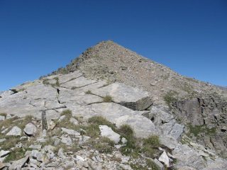 Il Monte Unghiasse, visto dal colle omonimo