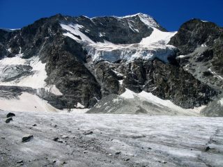 il Pigne d'Arolla visto dal Glacier de Pièce