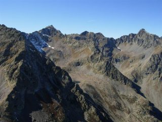 L'alto vallone d'Ischiator con P.Gioffredo, Corborant e Becco alto D'Ischiator