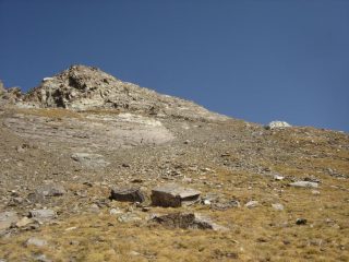 Versante sud-ovest del Mont Delà