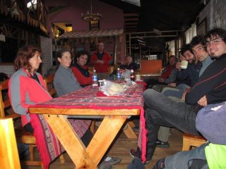 Con gli amici italiani volontari in Ecuador