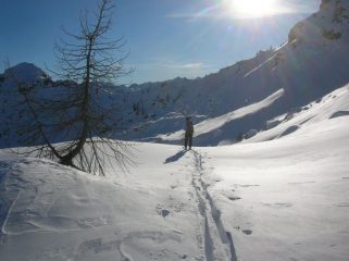 Col Cima Piana (230 m ca.) dal versante Boccoueil.