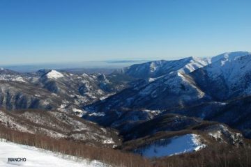 Panorama dall'alpe Belvedere