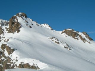 Mont Tors, a destra il colletto