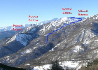 Itinerario Monte Sapei