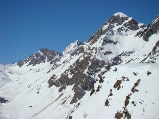versante sud del mont Glacier