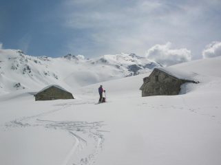 La Becca Conge dall' Alpe La Tsa (2317m).