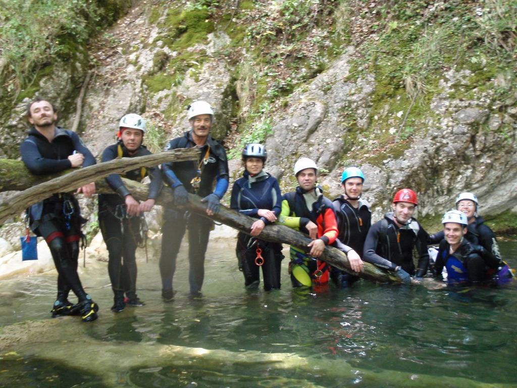 gruppo Canyoning CCCP e Piemonte Canyoning