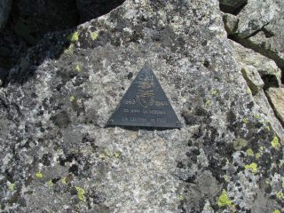 Triangolino di vetta del Cai Rivarolo