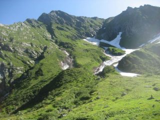 Il Tagliaferro fotografato sopra l'alpe Campo