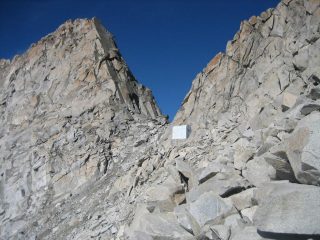 Passo Brizio e il Bivacco Zanon -Morelli
