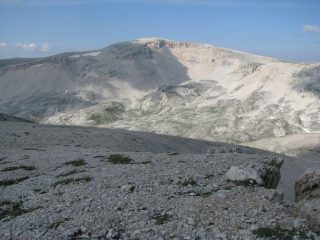 Il Monte Amaro dalla punta Cima Pomilio o Elmetto