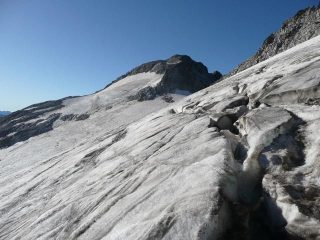 sul glaciar d'aneto