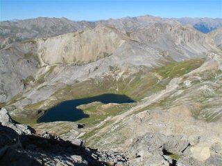 Lago di Roburent e Casermetta del Colle della Scaletta