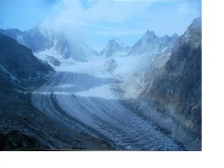 Il Glacier de Saleina dal Rifugio...