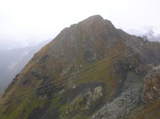Il Monte Nero ed il Colle Santana visti dal versante meridionale del Santanel.