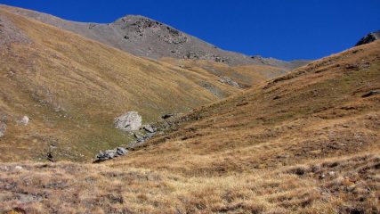 Cima del Pelvo vista dal Vallone Serpentiera (11-10-2009)