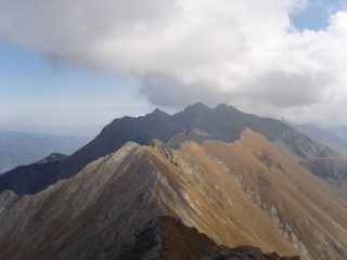 06 - La cresta che separa il Pelvo dall'Orsiera