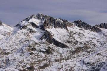 panorami dalla cima : Cima di Brocan e Cima Ghiliè (7-11-2009)